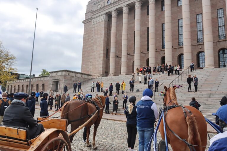 hevosvaltiopäivät eduskuntatalolla syksyllä 2022